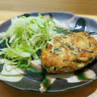 【青じそ】腹にもお財布にも優しい。豆腐ハンバーグ